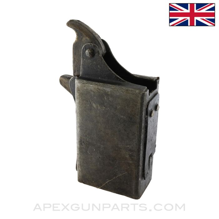 STEN Magazine Loader, MK2, Bronze Loop Handle, No Magazine Retainer *Fair*