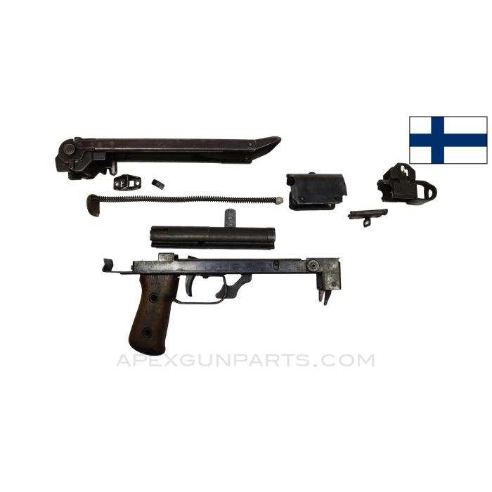 Finnish KP44 Parts Kit, 9x19 *Good* 