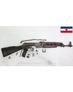 Yugoslavian M64 Fixed Stock Parts Kit, w/ Original Populated Barrel, Partially Matching, 7.62x39 *Fair*