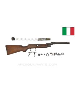SPECIAL! Beretta M38/49 (Model 4) SMG Parts Kit, With Original Live Barrel, Missing Charging Handle Assembly, 9mm Luger *Good* 