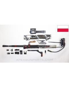  Goryunov SGMT Cutaway Parts Set, w/ Torch Cut Receiver and Drilled Barrel, Solenoid Spade Grip, 7.62x54R *Good* 