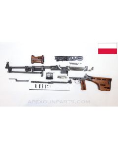 Cutaway RPD Parts Kit w/ Demil Barrel, Bipod and Torch Cut Receiver, Polish, 7.62x39 *Very Good*