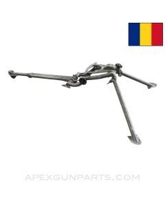 ZB37 Tripod, Early Long Type with A/A Upright, Romanian Contract, Stripped Traverse Bar, Green Painted *Good* 