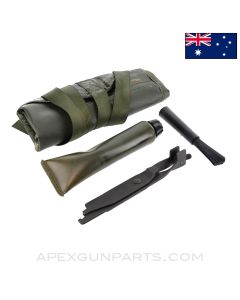 Australian L1A1 Cleaning Kit, w/ Roll Bag *Excellent*