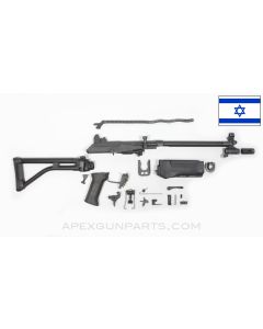Galil AR Parts Kit, Side Folder w/ U.S. Made Polymer Handguard, Trigger Guard Rivets, 5.56 NATO *Good* 