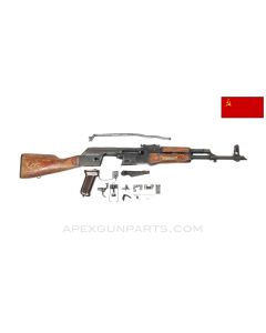 Russian Tula AKM Parts Kit, 1976 Dated, w/ Populated Barrel Assembly, 16.25", Matching Numbers, 7.62x39 *Good*