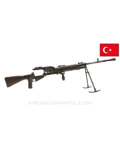 Turkish Hotchkiss M1922 Machine Gun Parts Kit, w/ Original Barrel, 21.75", 7.92x57 *Good* 