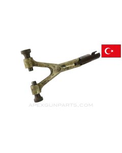 Turkish M38 / 1893 Mauser Rifle A/A Monopod Extension, Attaches to ZB30 LMG, Brass, Type 1 *Good*  