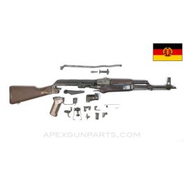 East German AK47 MPi KM brown plastic pebble texture Fixed Stock