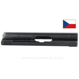 CZ 45 Pistol Slide, No Extractor, Blued, .25acp *Good*