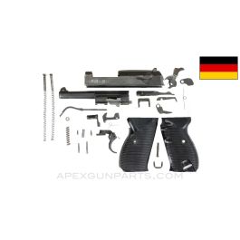 Walther P38-K 9mm ガスガン 用パーツ フレーム完品 German P38 Parts Kit, 4.75
