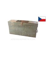 Czech ZB37 Ammo Can, w/ Carry Handle, No Belt Alignment Insert *Fair*