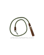 WWII Russian Nagant M1895 Revolver Lanyard, Canvas, *Excellent*