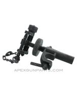 T&E Mechanism, Fits M3 Tripod & M2 .50 Browning, Complete with Early Pin *Good*