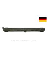 German MG42 / M53 Barrel Carrier, Green Painted, Waffen Marked, *Good* 