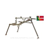 MG42 / MG3 Tripod w/ Paddle Trigger, Portuguese Madsen, Green Painted *Good*