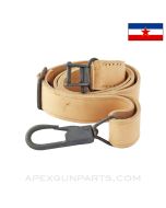 MG-42 / M53 / MG-34 Leather Sling w/Hardware, Yugoslavian *Excellent*