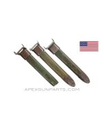 3 Pack of VETERAN M7 Bayonet Scabbards for 10 Inch Blades, *Fair*, Sold *As Is*