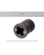 M1 Garand Gas Cylinder Locking Screw, Type 3, Hexagon Marked, *Very Good*