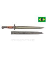 Brazilian M1935 Mauser Bayonet and Scabbard *Good* 