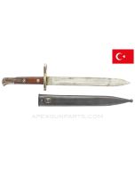Turkish M1935 Mauser Bayonet & Scabbard, Early *Very Good*