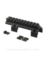 MP5K / AP5P / AP5M OEM Picatinny Rail, 4.25", Black, MKE Manufactured *NEW*