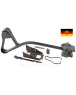 East German AK Side Folding Stock and Rear Trunnion, With Latching Hardware *Good / Used* 