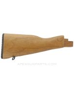 AK-47 / AK-74 Hardwood Buttstock with Hardware, New US Made *NOS*