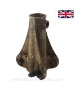 Vickers MG Tripod Socket Base, Bronze, Stripped, w/ Front leg Mount Studs *Good* 