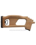 Romanian AK-47 Thumbhole Buttstock, Complete, No Attaching Hardware, Unfinished *New Old Stock* 