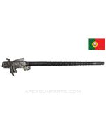 Madsen LMG Barrel, 18.75", w/ Barrel Extension Assembly & Bolt, Early w/ Full Length Cooling Fins, Portuguese, 7.92x57 *Good* 