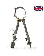 Lewis Gun Bipod Assembly, w/ Handmade Ring *Good*