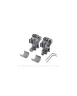 Picatinny Scope Rings W/Mini Rails, Two, 1"-30mm, Aluminum, NEW