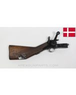 Madsen LMG Buttstock & Trigger Module w/ Internal Parts, Scope Rail *Good* 