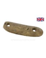 Lee-Enfield #1 Rifle Buttplate, Brass, w Trap Door *Good*