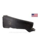 1918A2 BAR Buttstock, Stripped, w/ Monopod Hole, 1943-1945 Dated, Firestone Marked, Painted Black, *Fair*