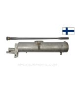 Finnish Maxim M32-33 Snow Cap Barrel Jacket Assembly, w/ Barrel, 28.25", Stripped of Most Parts and Finish, 7.62x54R *Good*