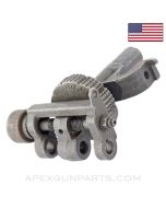 T&E Mechanism, Fits M2 Tripod, 1919 Browning .30, No Yoke Pin & Lock Lever *Good*  