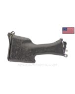 M249 Buttstock Fixed Early Style W Buffer Assembly, Black Polymer W/ Aluminum Butt Plate *Fair*