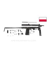 Polish PM-63 RAK SMG Parts Kit, Matching Numbers, 9X18 Makarov *Good*