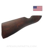 Thompson M1 Buttstock, Non-USGI, Stained Wood, No Parts Fitted, Blemished, US Made *NEW* 