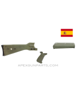 CETME Model L Stock Set, Original Green, *Good* 