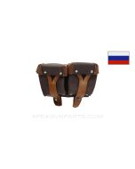 Mosin Nagant Rifle Two Pocket Ammunition Pouch, 7.62X54R *Good*