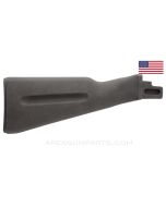 AK-74 Buttstock, Black Polymer, Stripped,  US Made 922(r) Compliant Part  *Very Good* 