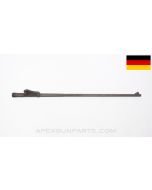 German Gewehr 98 Mauser Barrel Assembly, 29", w/ Lange Vizier Rear Sight, Blued, 7.92x57 *Fair*