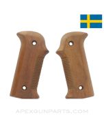 Swedish M1937/M1921 BAR Pistol Grip Set, Wood, *Very Good*