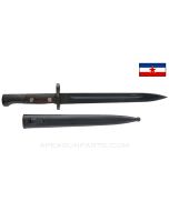 Yugoslavian M48, K98 Mauser Bayonet with Scabbard, Matching *Very Good*