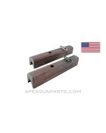 Thompson SMG Horizontal Foregrip, w/ Sling Swivel, 1/2 Inch Slot, Wood, *Good*