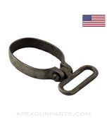 P14 / M1917 Enfield Rifle Lower / Rear Barrel Band with Sling Swivel, Remington *Good*