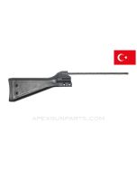 G3 / HK91 Buttstock Assembly, Black, MKE Manufactured *Excellent* 